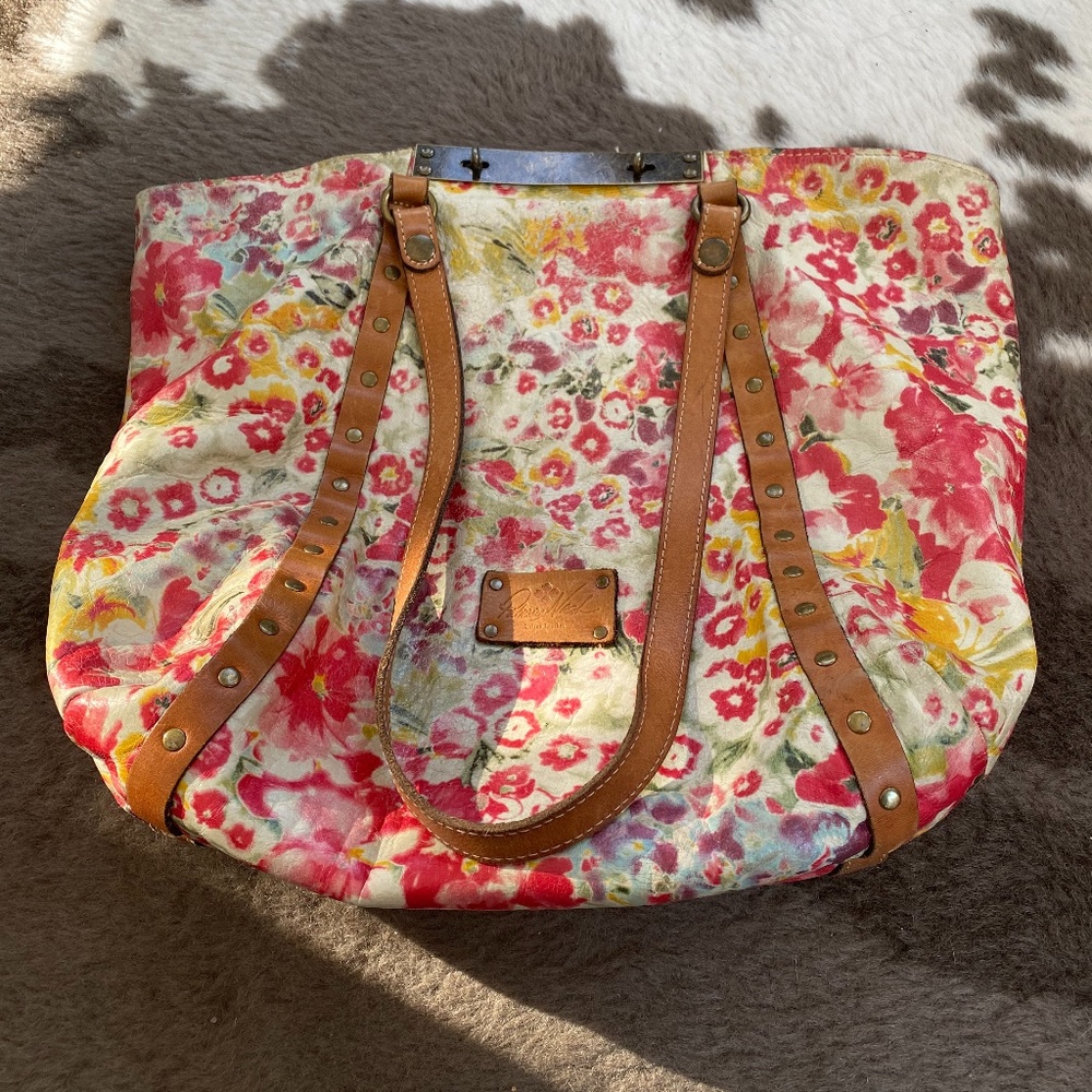 Patricia Nash Italian leather tote